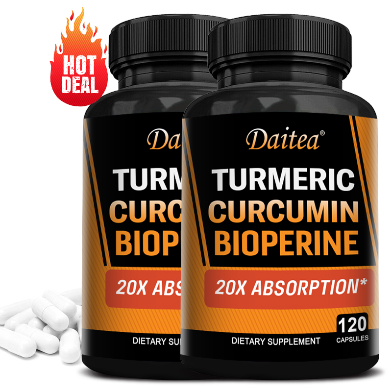 Turmeric Curcumin Capsule - Kapsul Kunyit Kurkumin 2500mg dengan 95%