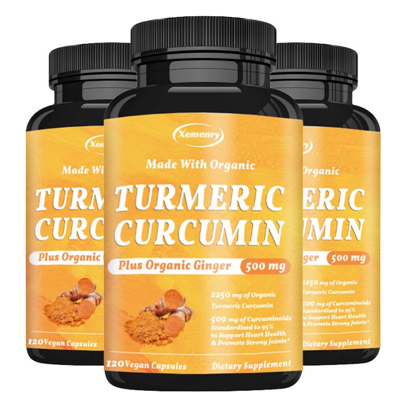 Turmeric Curcumin Capsule - Kurkumin Kunyit dengan Lada Hitam untuk