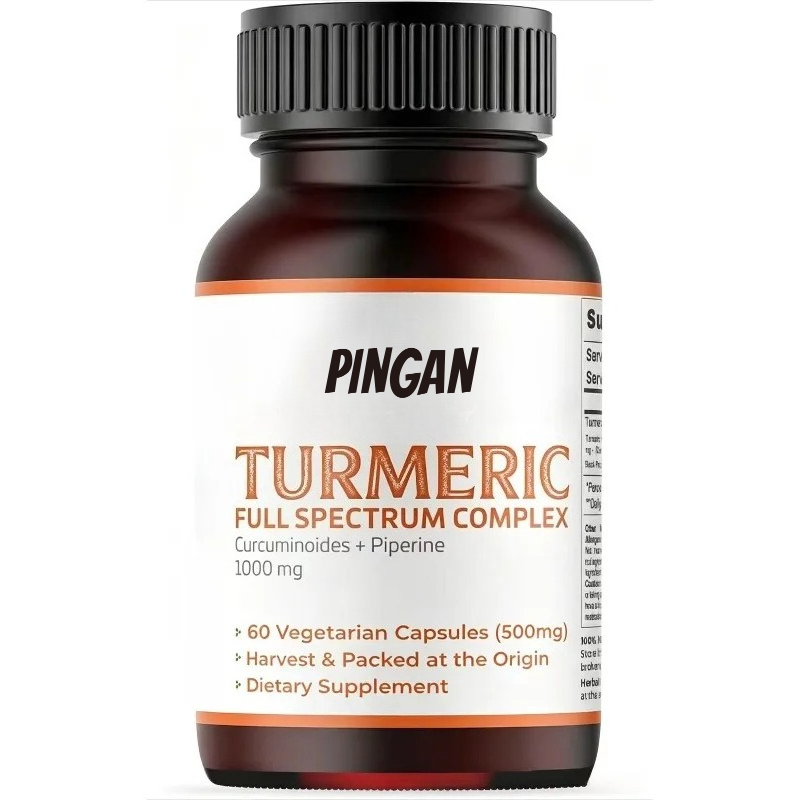 Kapsul Kunyit 1000mg Mengandun - Turmeric Curcumin Capsule ulasan dan harga