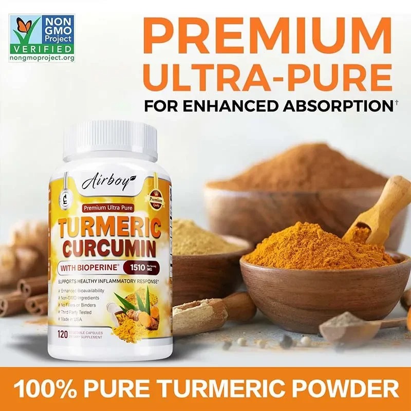 Kapsul Kunyit Kurkumin - Menin - Turmeric Curcumin Capsule ulasan dan harga