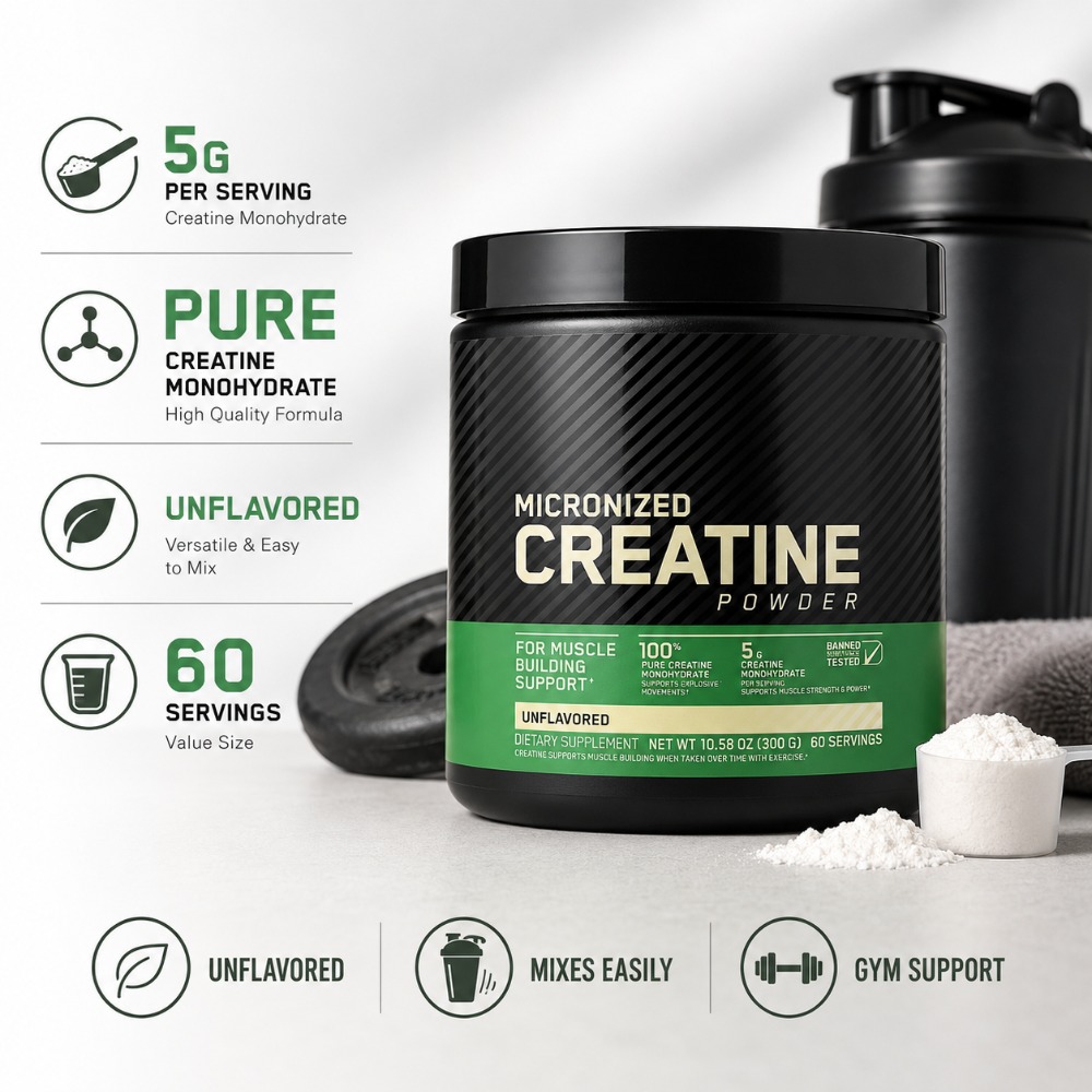 Bubuk Creatine Monohydrate 300 - Nutrition And Fitness ulasan dan harga