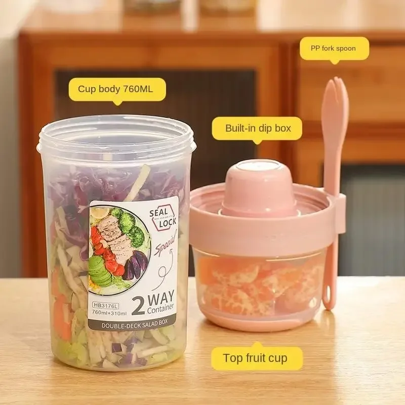 JUSTINLAU Cangkir Salad Pengur - Nutrition And Fitness ulasan dan harga