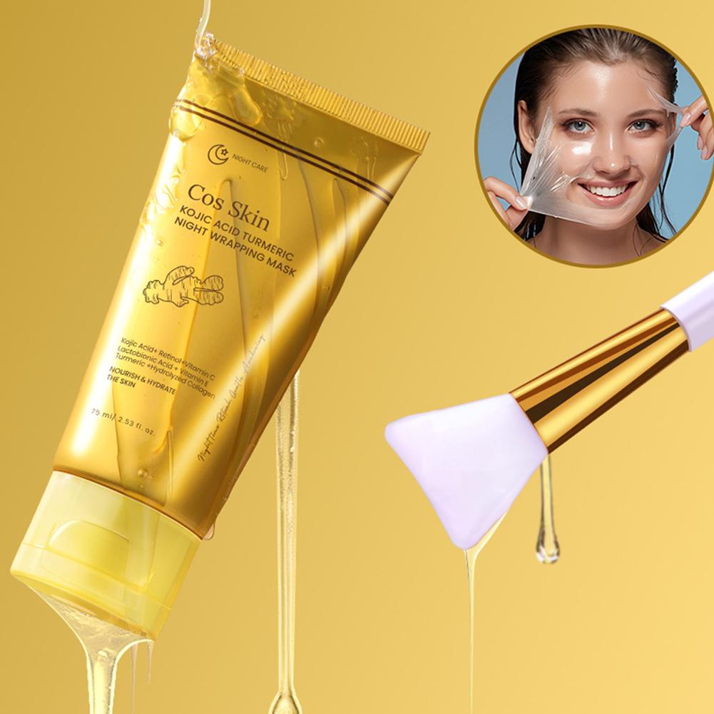 Masker Peel Off Kunyit Asam Ko - Turmeric Curcumin Capsule ulasan dan harga