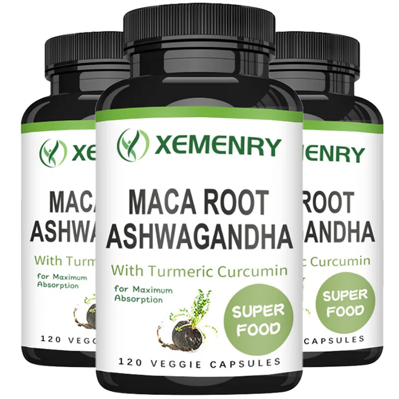 Suplemen Pria - Akar Maca + As - Turmeric Curcumin Capsule ulasan dan harga
