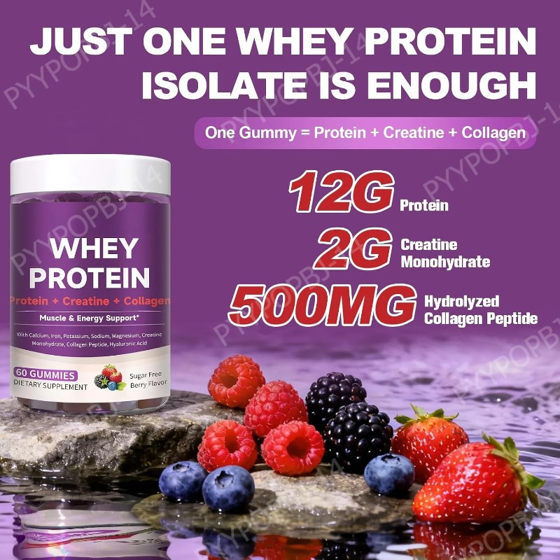 Permen Protein dengan Whey Cre - Fitness Nutrition Energy ulasan dan harga